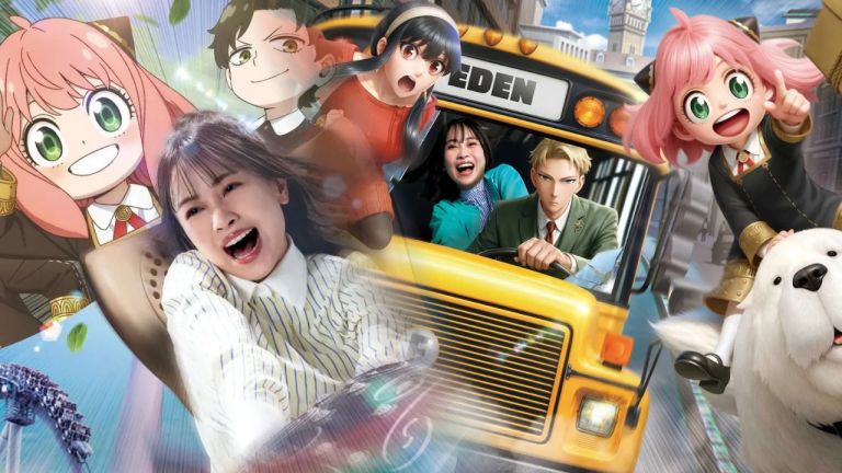 Universal Studios Japan spy x family ride 9