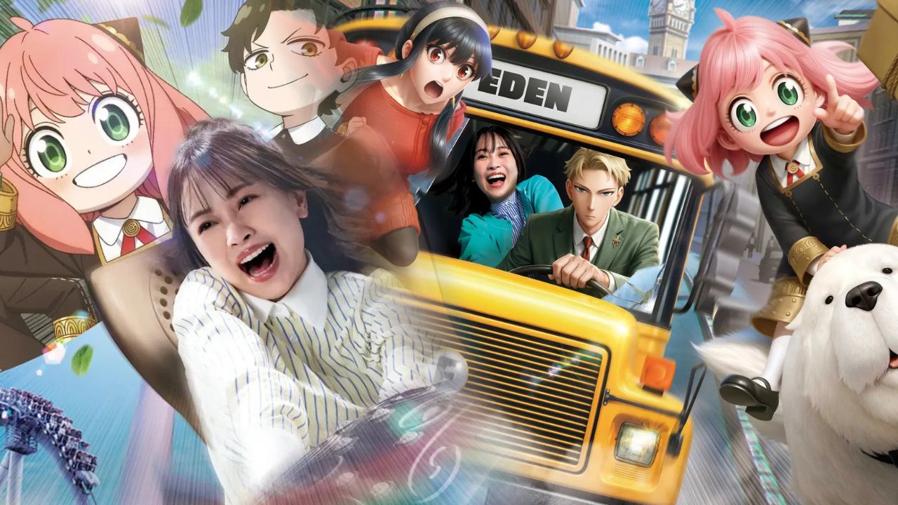 Universal Studios Japan spy x family ride 9