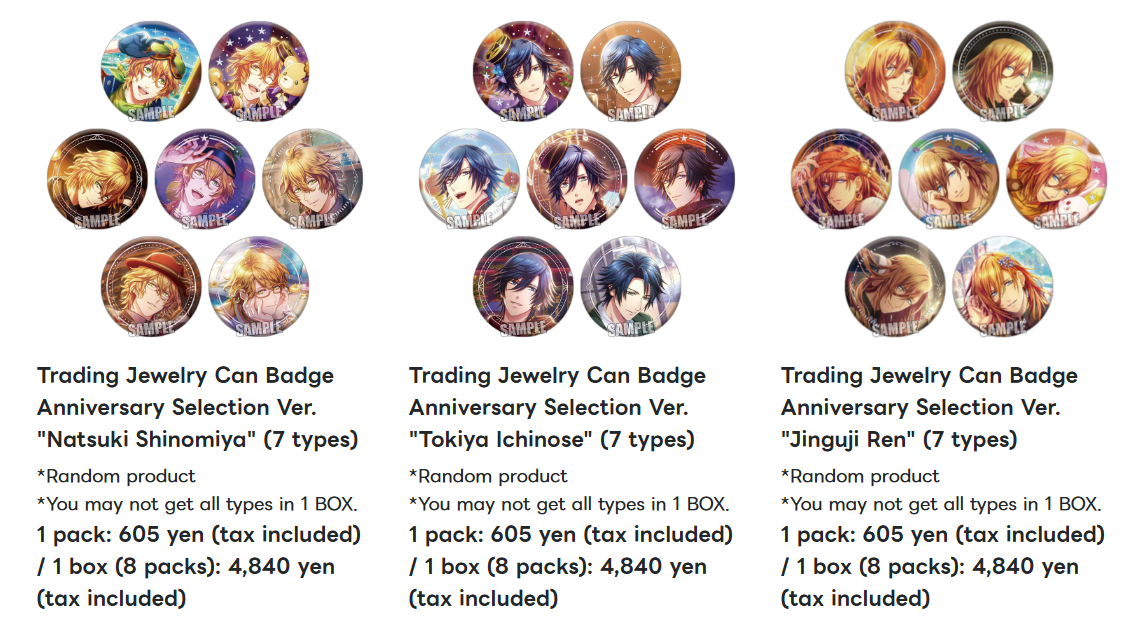 Uta no Prince sama 'Shining Live 8th Anniversary' pop up shop 5