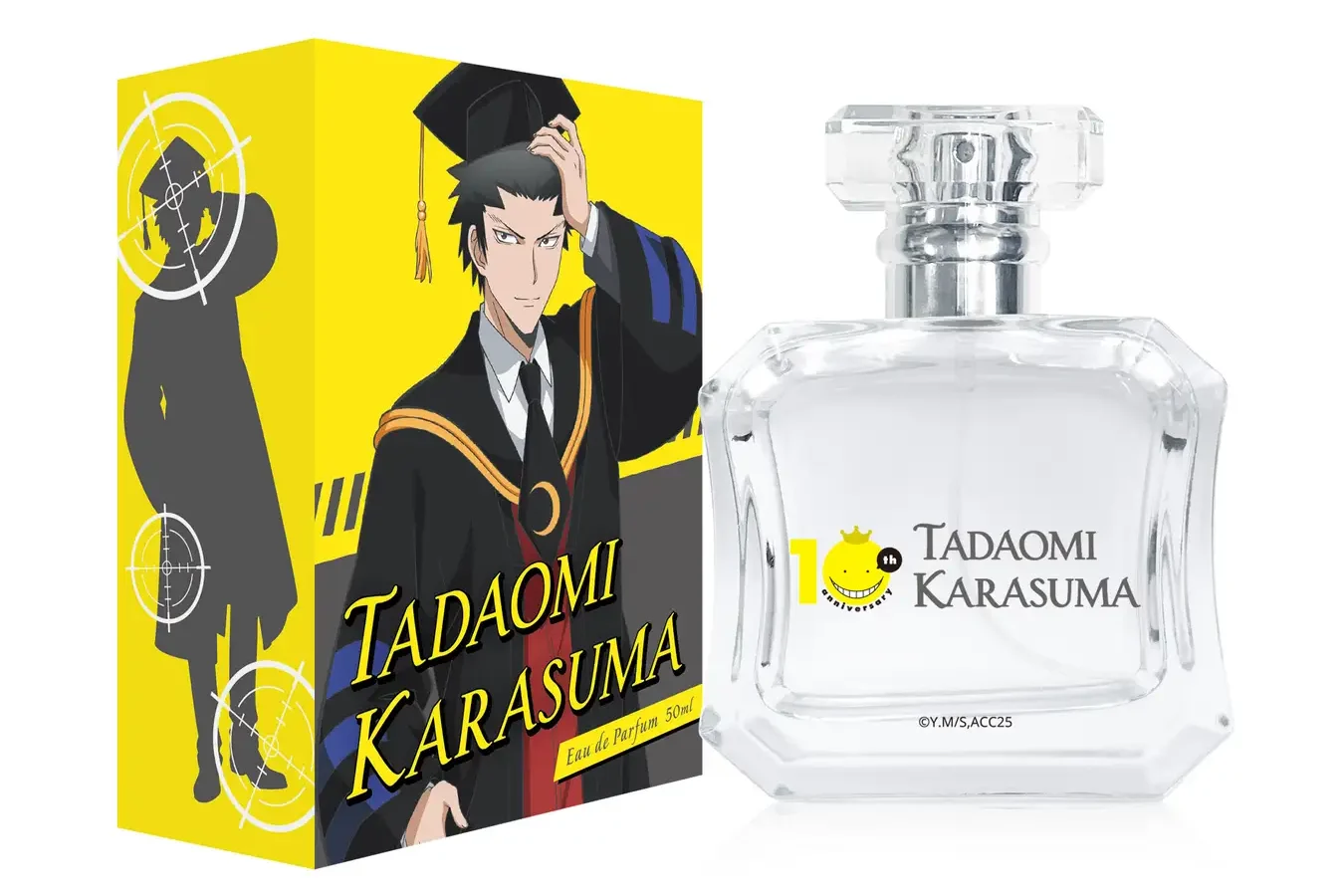 Promotional image for I'll Become a Villainess Who Goes Down in History Perfume assassination classroom perfume 11