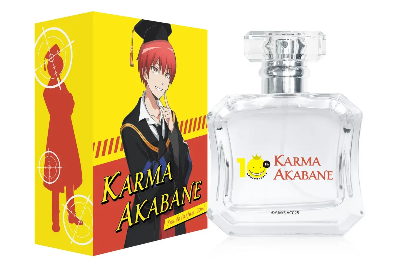 Promotional image for I'll Become a Villainess Who Goes Down in History Perfume assassination classroom perfume 6