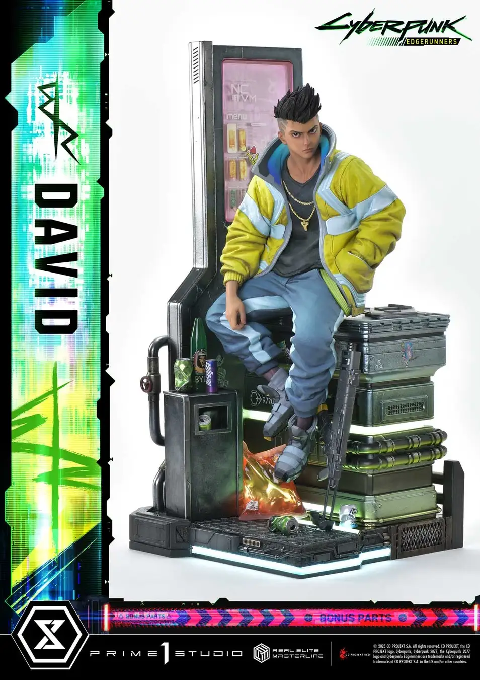 Orders open for new statue of David from Cyberpunk: Edgerunners