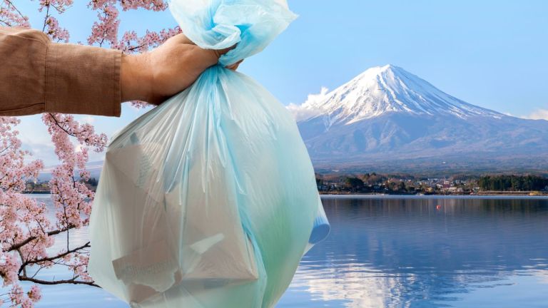 japan trash waste