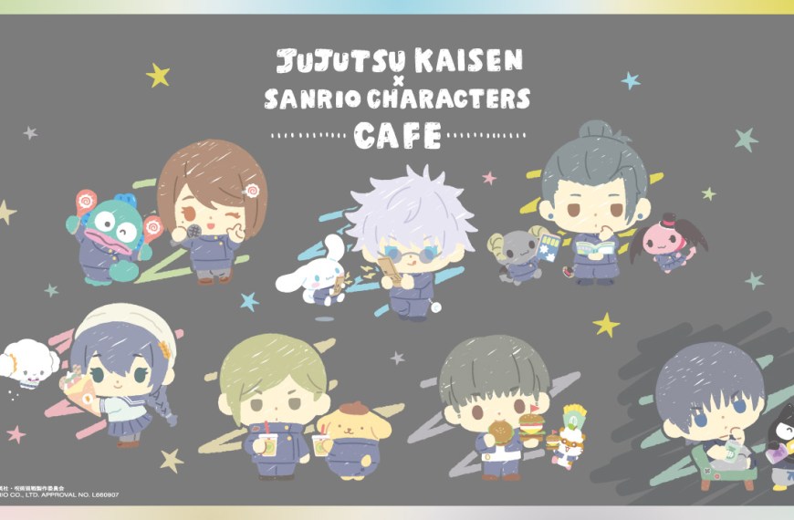 jujutsu kaisen x sanrio cafe