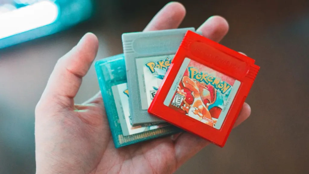 pokemon game cartridges