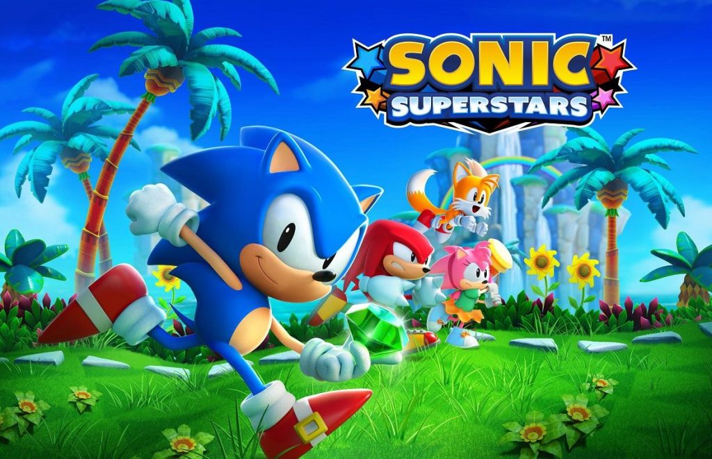 sonic superstars key art