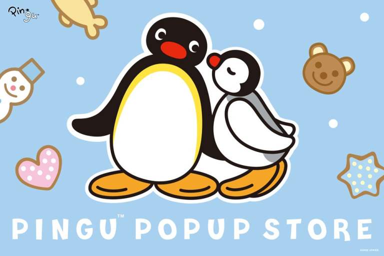 Pingu pop up shop now open in Tokyo