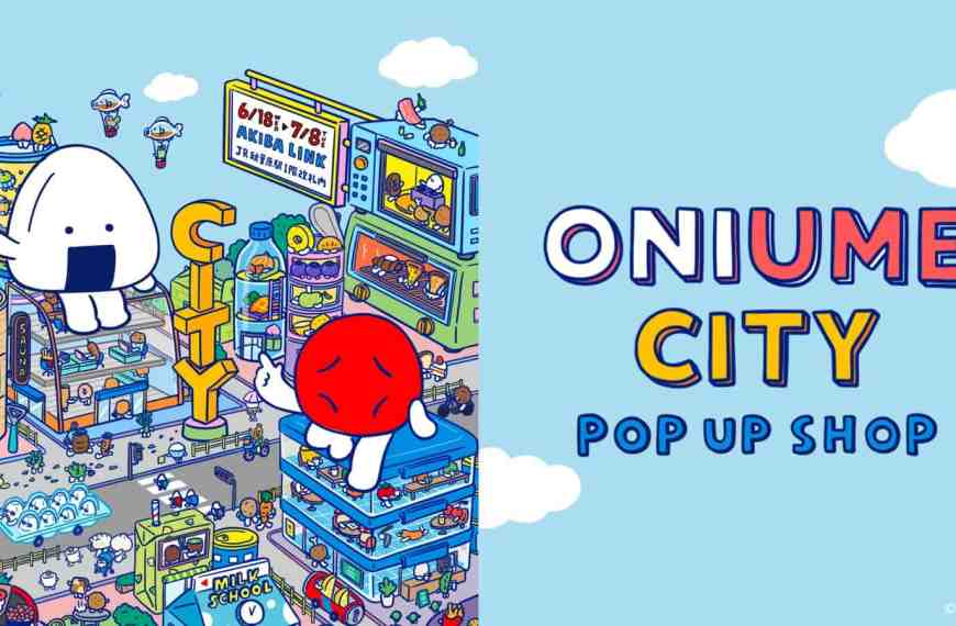 Oniume pop up shop opens in Tokyo this month