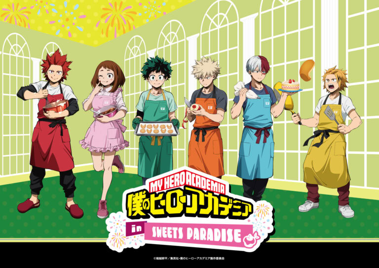 My Hero Academia collab cafe opens in stores across Japan this summer