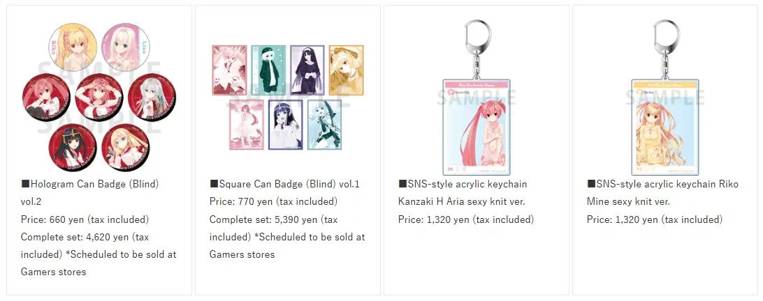 Aria the Scarlet Ammo pop up shop 4