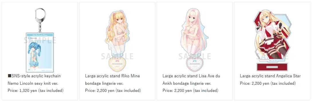 Aria the Scarlet Ammo pop up shop 5