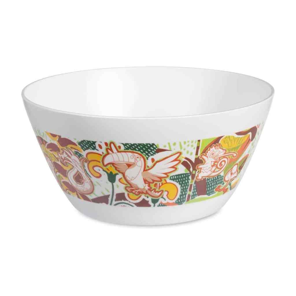 Floral Forest Pokémon Outdoor Dining Serving Bowl 4