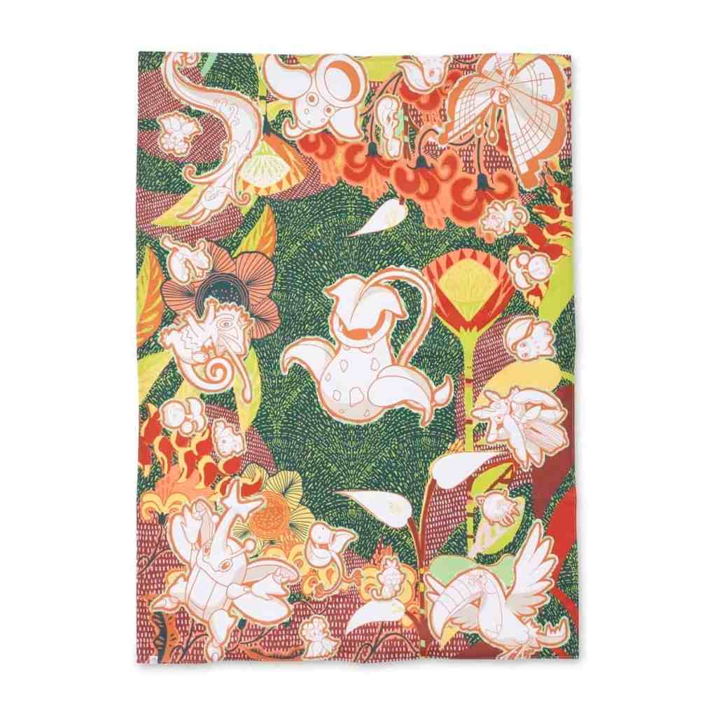 Floral Forest Pokémon Outdoor Dining Tablecloth