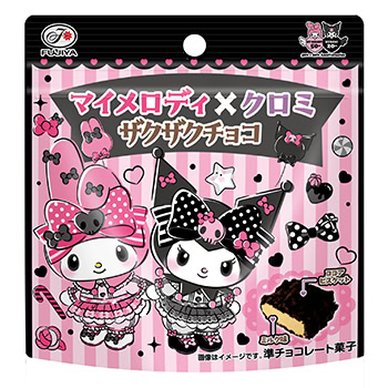 Fujiya My Melody Kuromi Chocolate 4