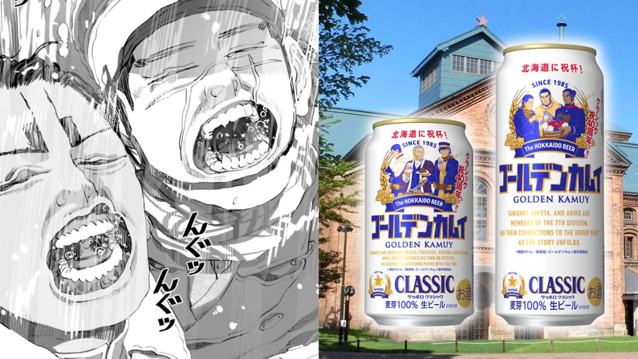 Sapporo beer reveals new Hokkaido exclusive Golden Kamuy collab cans