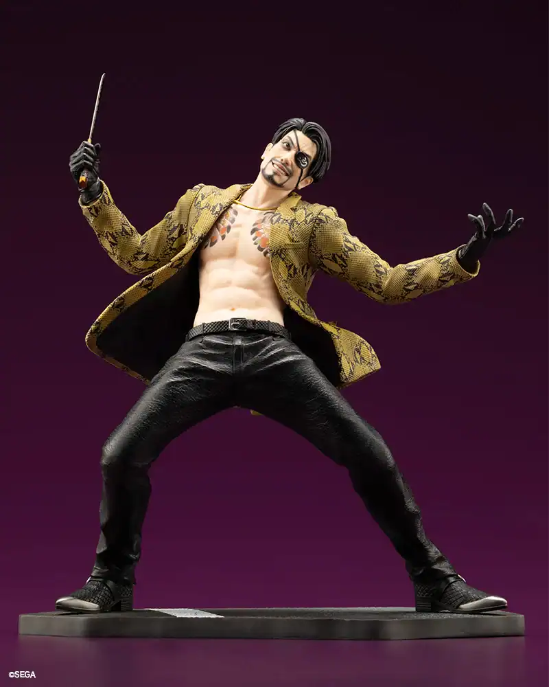 Pre-orders open for new statue of Yakuza's Goro Majima from Kotobukiya