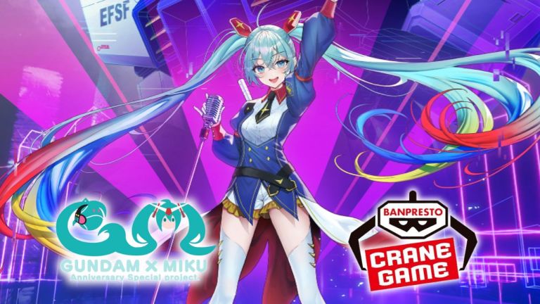 Gundam x Hatsune Miku prize figure 2