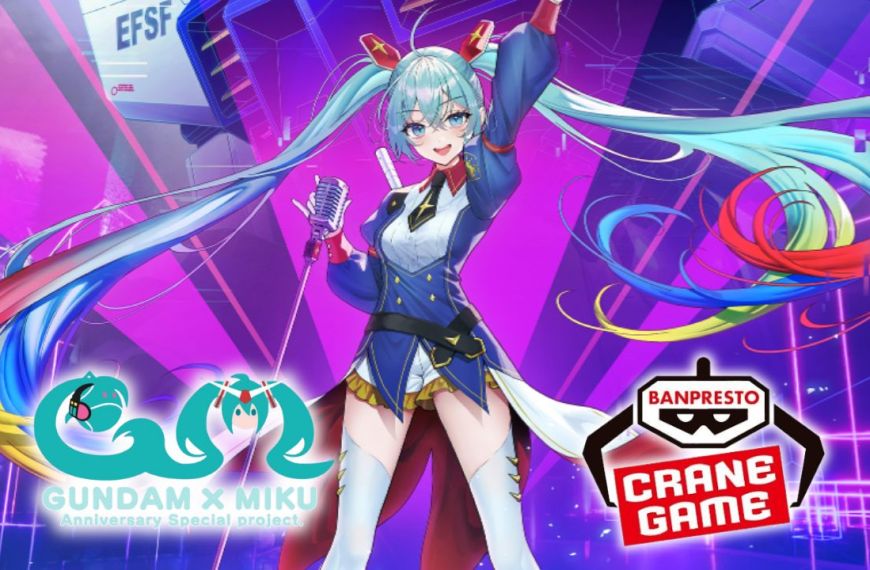 Gundam x Hatsune Miku prize figure 2