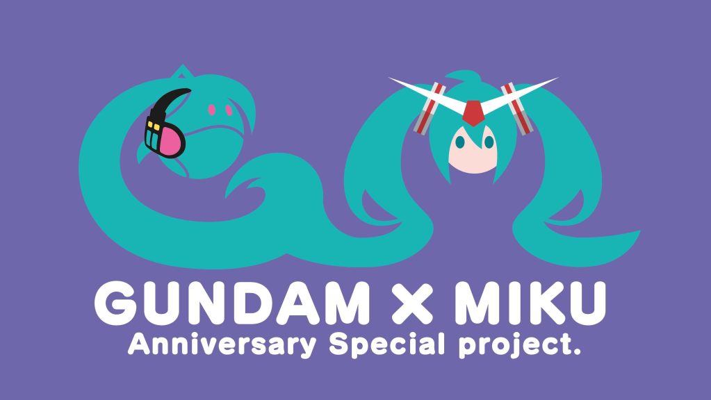 Hatsune Miku Gundam scaled