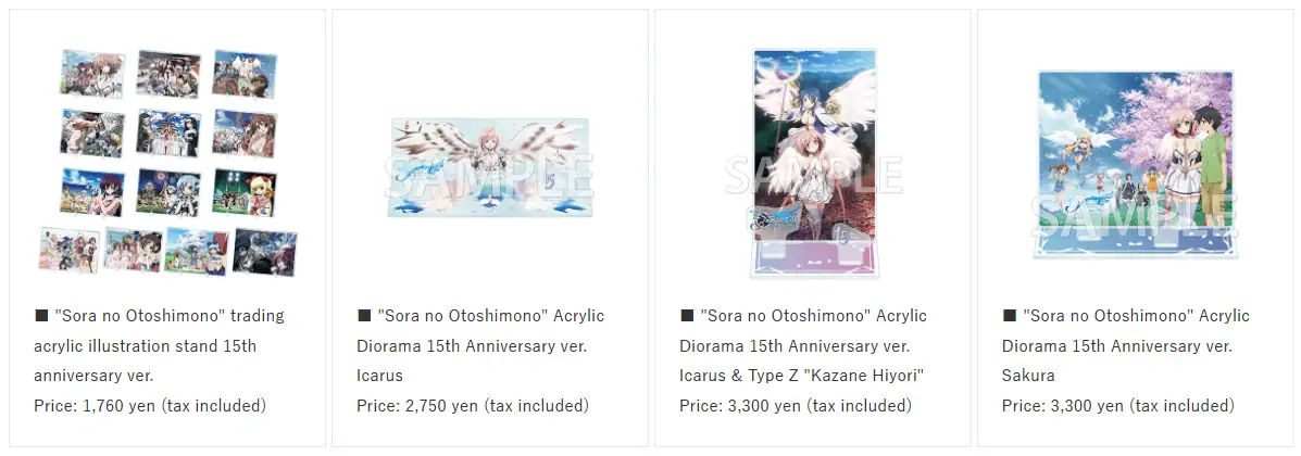 Heaven's Lost Property pop up shop 5