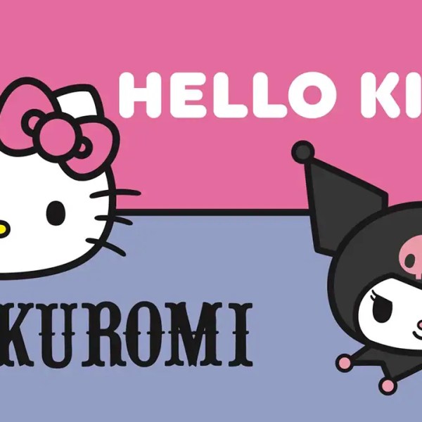 Hello Kitty and Kuromi