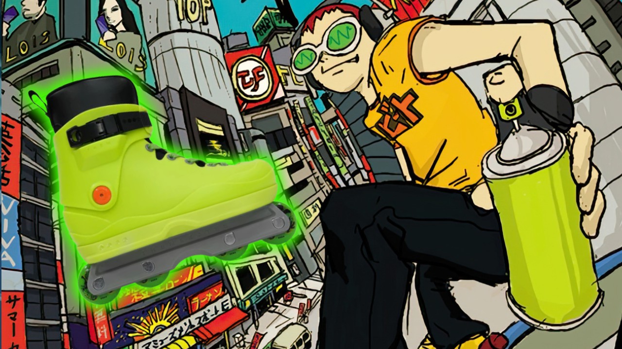 New Jet Set Radio 25th anniversary merch line includes actual skates