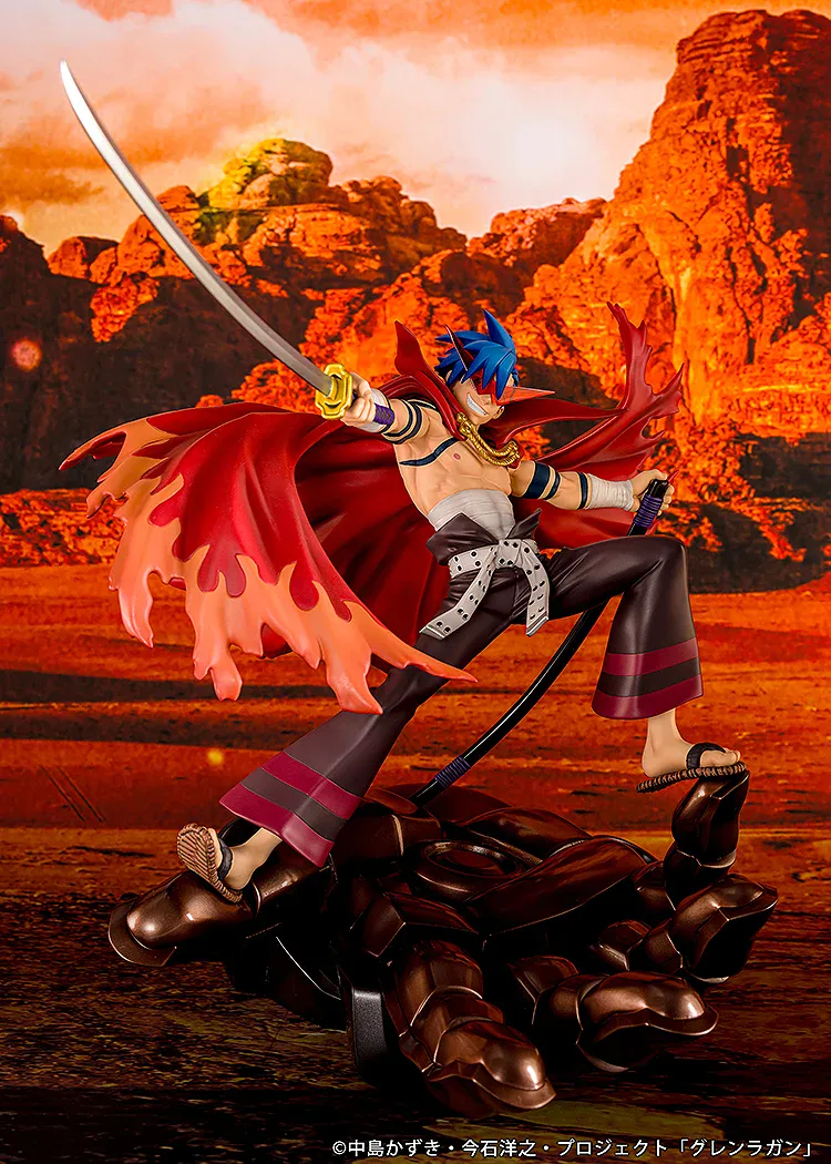 Kamina & Gurren Scale Figure 10