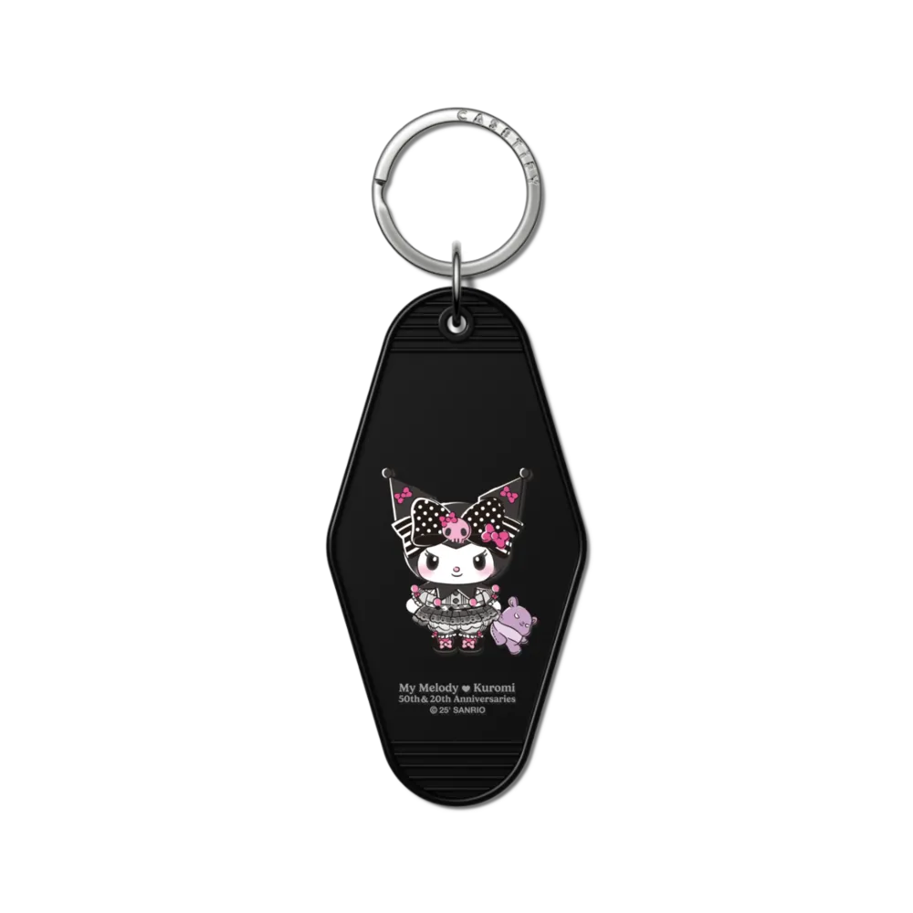 Kuromi Plush Keychain Tag