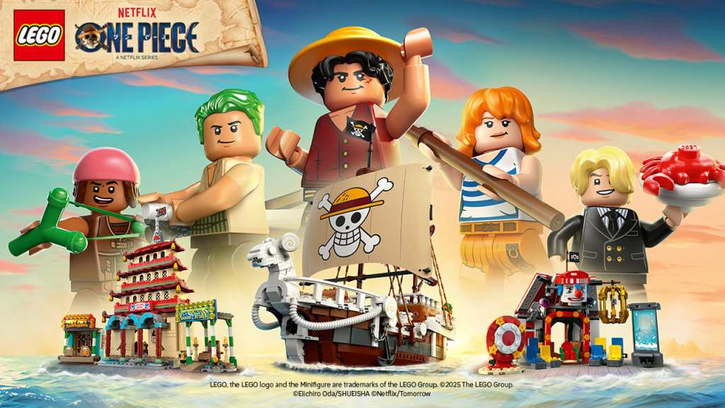 Orders open as LEGO releases new ONE PIECE live-action sets