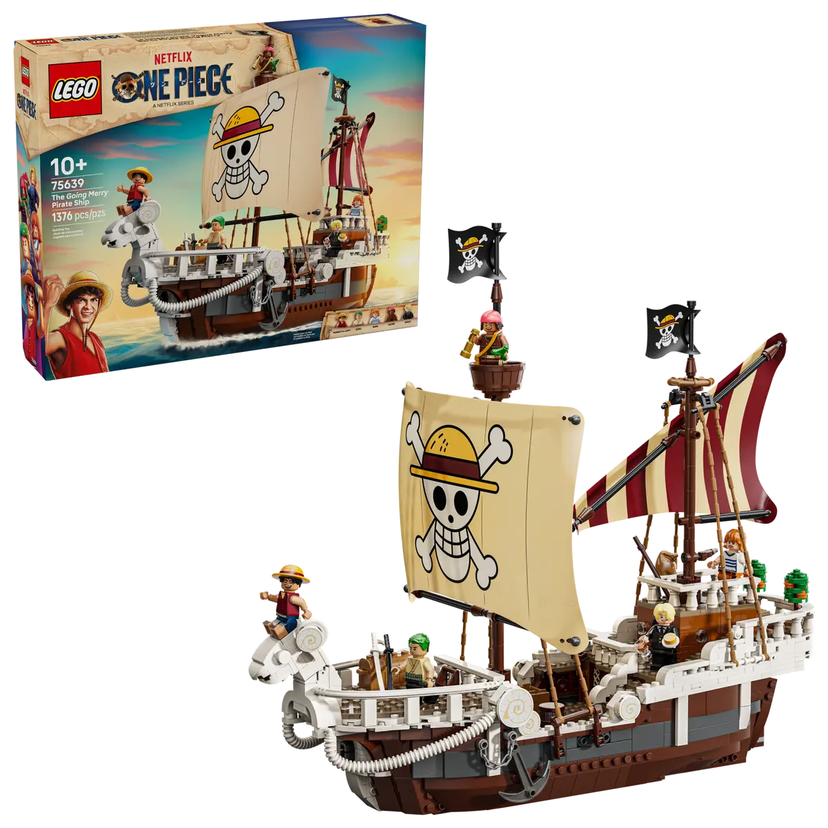 Orders open as LEGO releases new ONE PIECE live-action sets