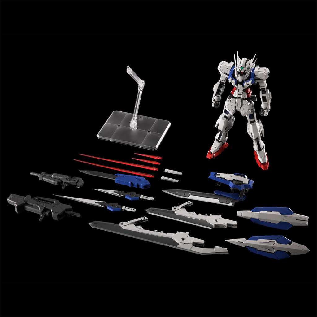 MG 1100 Gundam Astraea + Proto GN Twin Broad Blade gunpla 8