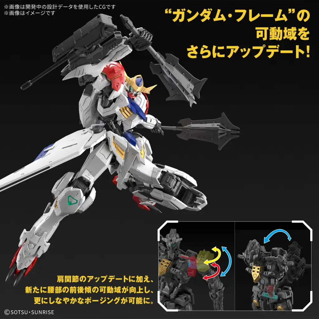 MG GUNDAM VIDAR & BARBATOS LUPUS セット November 2025 Gunpla lineup features a new MG Barbatos Lupus and G