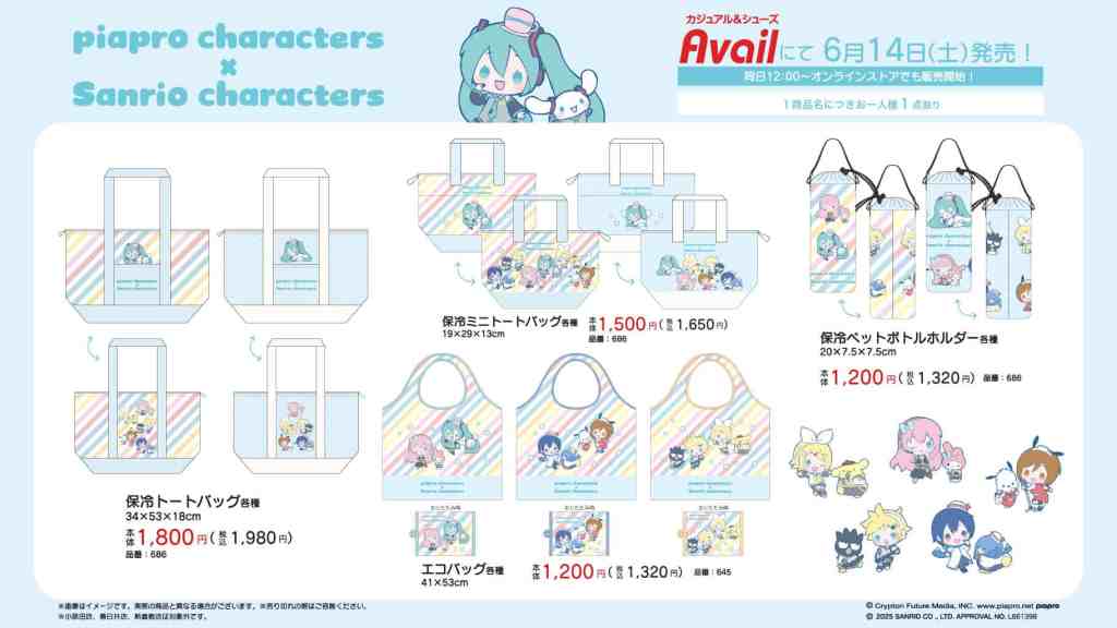 Miku and Sanrio x Avail 4