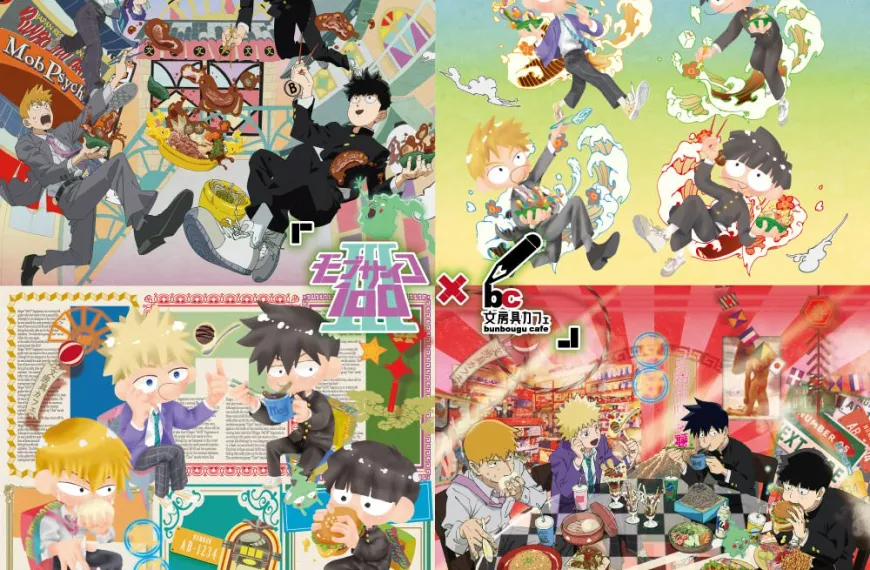 Mob Psycho 100 collab cafe