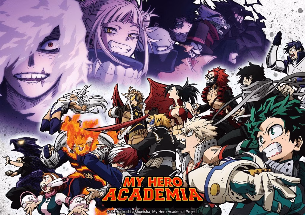 My Hero Academia key art