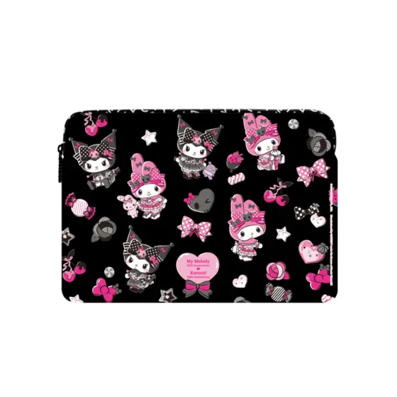 My Melody & Kuromi Pattern Laptop Sleeve