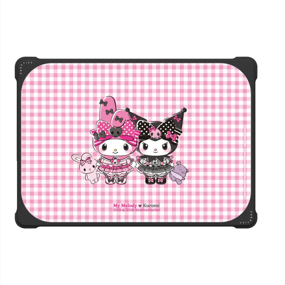 My Melody & Kuromi Plushies Laptop Case