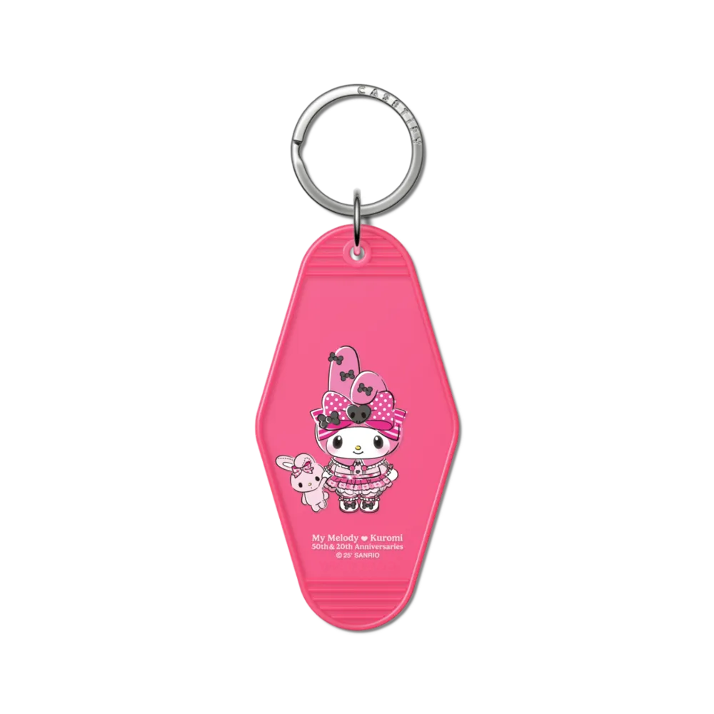 My Melody Plush Keychain Tag