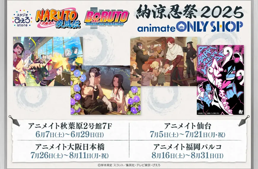 NARUTO & BORUTO pop up