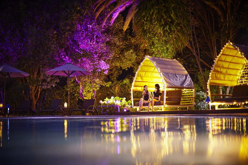 Night Pool Party