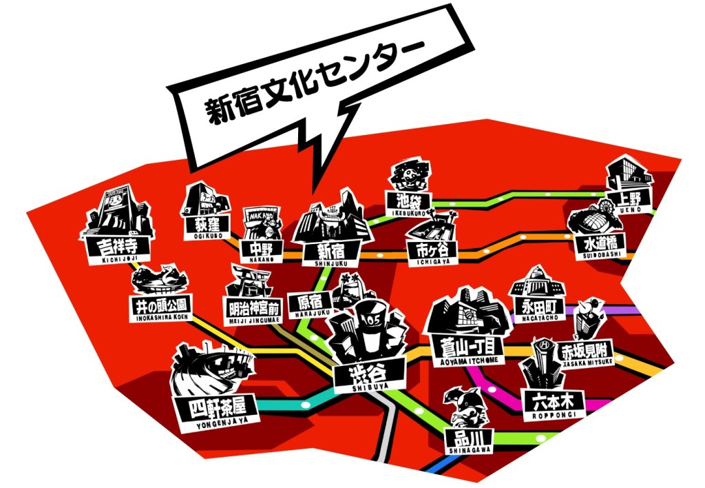 P5R BB shinjuku map