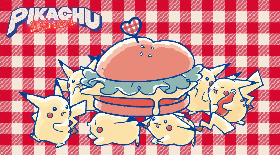 PIKACHU DINER マスコット2種　セット PIKACHU DINER マスコット2種 ポーチ セット - メルカリ