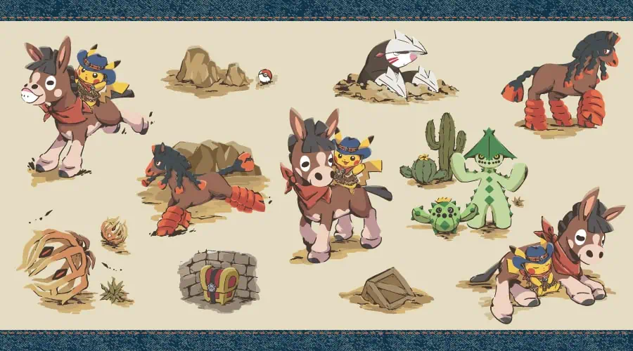 Pokemon Run Run Desert