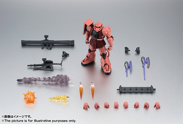 ROBOT Spirits char zaku 7