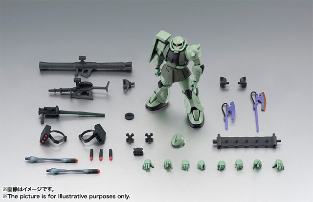 ROBOT Spirits zaku 8
