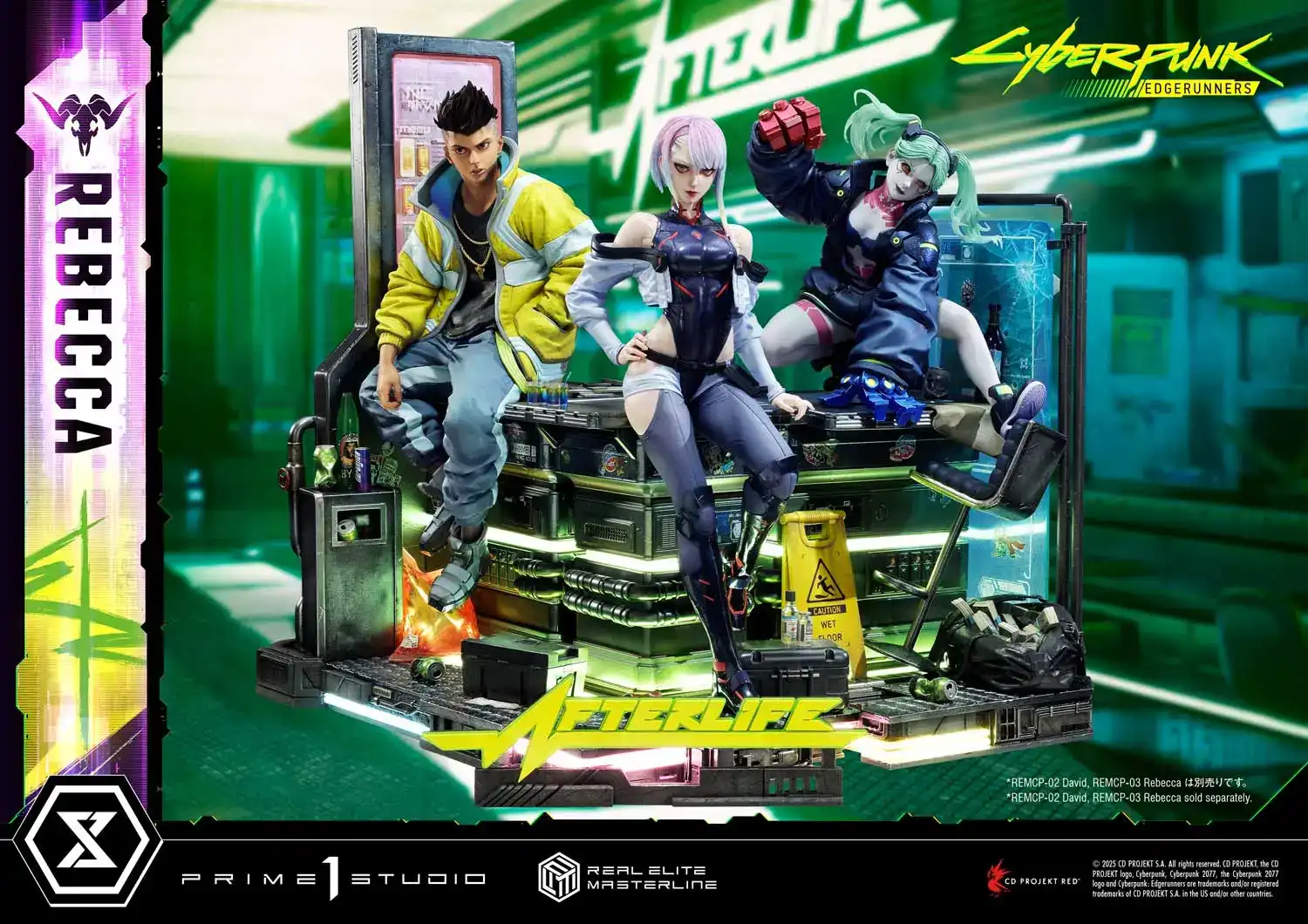 Orders open for new statue of Rebecca from Cyberpunk: Edgerunners