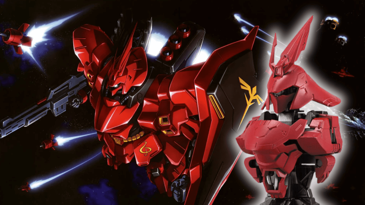 Popular Gundam mini bust figures of Char Aznable's Sazabi get a re