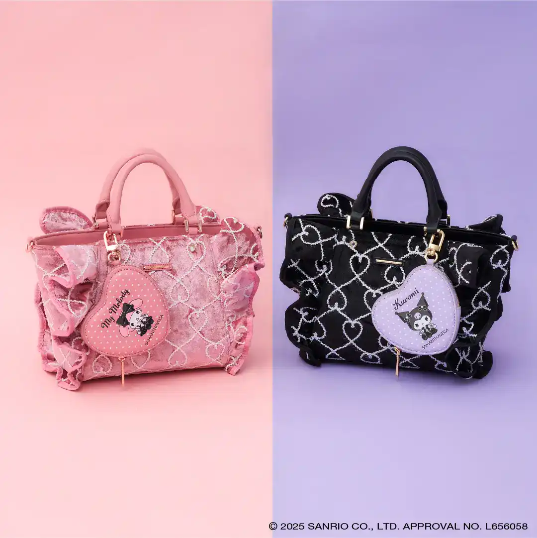 Samantha Vega × my melody コラボ 76-0725-1A Samantha Vega unveils special My Melody and Kuromi