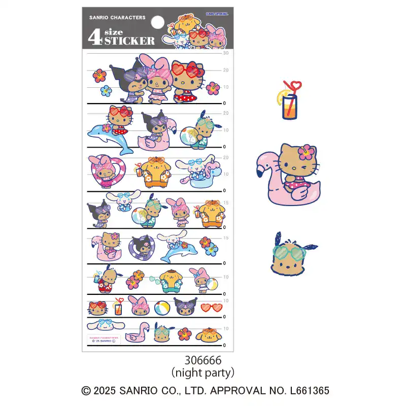 Sanrio Night Pool Party 3