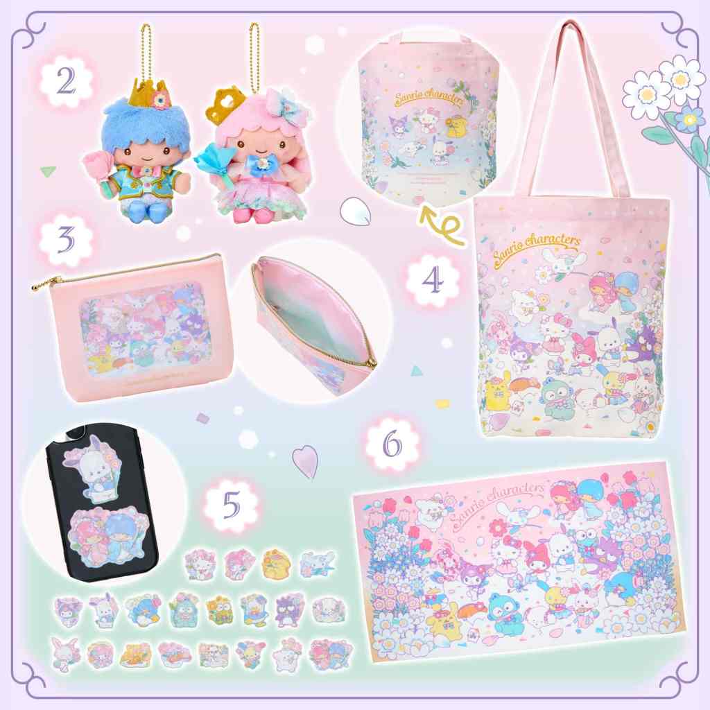 Sanrio everyone's the star 4